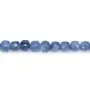 Cianita cubo facetado 5mm x 2pcs