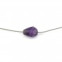 Amethyst Faceted Teardrop 6 *9mm x 4pcs