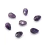 Améthyste Goutte Facette 6 *9mm x 4 pcs
