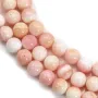 Lambi pink round 6mm x 39cm