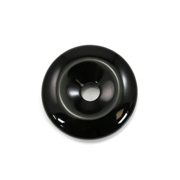 Donut Onyx noir 20mm x 1pc