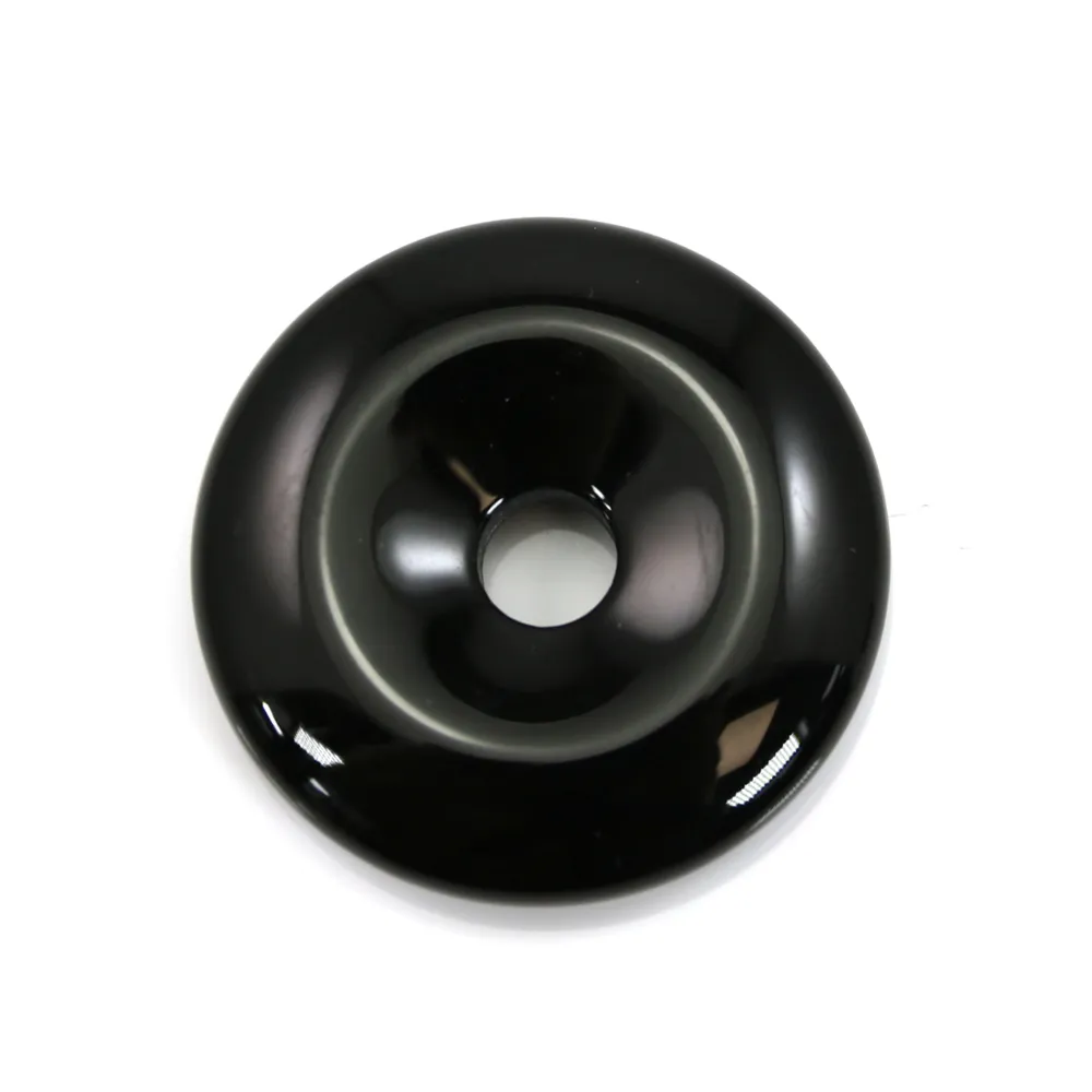 Donut Onyx black 25mm x 1pc