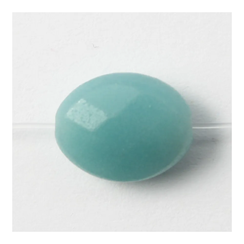 Amazonite Ovale facette  14x10mm x 2pcs