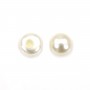 White Opal round  4-4.5mm x 40cm