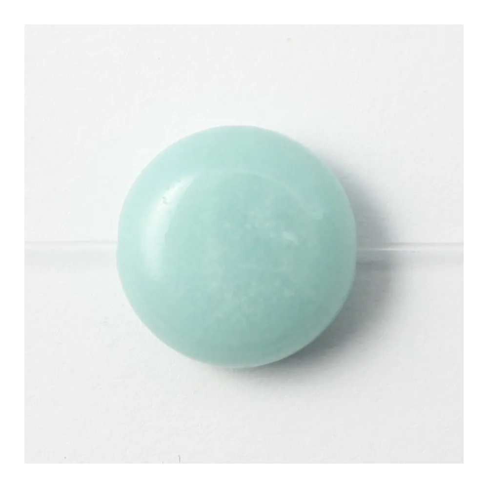 Amazonite Ronde Plate 12mm x 4 pcs 