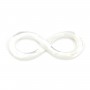 White Shell Infinity 12x30mm x 1pc