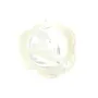 Nacre blanche en rose semi-percée 8mm x 2pcs