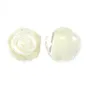 Nacre blanc 5 feuille rose 15mm x 1pc