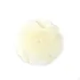 Nacre blanche en rose semi-percée 30mm x 1pc