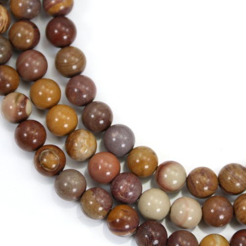 Imperial jaspe round 6mm x 40cm