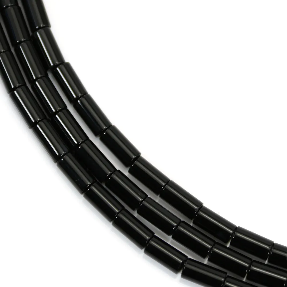 Onyx black tube 4x8 x 39cm