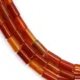 Trompa carneliana 4x8mm x 39cm