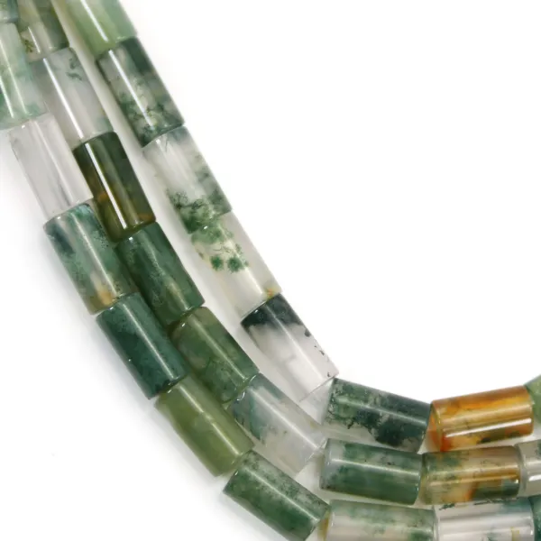 Agate mousse tube 4x8 x 39cm