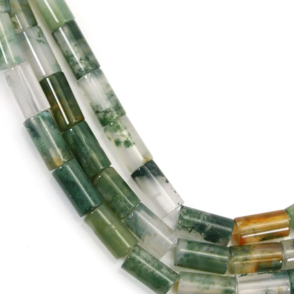 Agate mousse tube 4x8 x 39cm