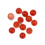 Cabochon Corail rouge Naturel rond 3mm x 1pc