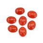 Cabochão de Coral Vermelho Natural Oval 4x6mm x 1pc