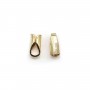 Embout  1.5mm Gold filled 14 carat x 2pcs 