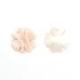 Nacre rose en forme de trèfle à 4 feuilles 13mm x 1pc