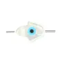 Nacre blanche en forme de main 8x10mm x 2pcs
