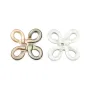Nacre grise en noeud chinois 20mm x 1pc