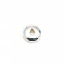 925 sterling silver  5x3mm x 2pcs