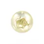 Pendant Taurus mother of pearl 20mm x 1pc