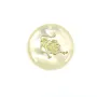 Pendentif Taureau en nacre 20mm x 1pc