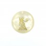 Pendentif Balance en nacre 20mm x 1pc