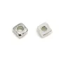 Spacer square roundel 1.7mm x 30pcs