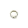 Serti en argent 925, pour cabochon rond de 3mm x 10pcs