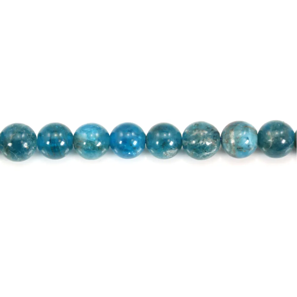 Apatite Ronde 6mm x 5 pcs 
