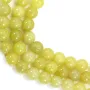 Jade lemon rond 8mm x 40cm