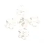 Nacre blanche en fleur à 5 pétales 15mm x 1pc