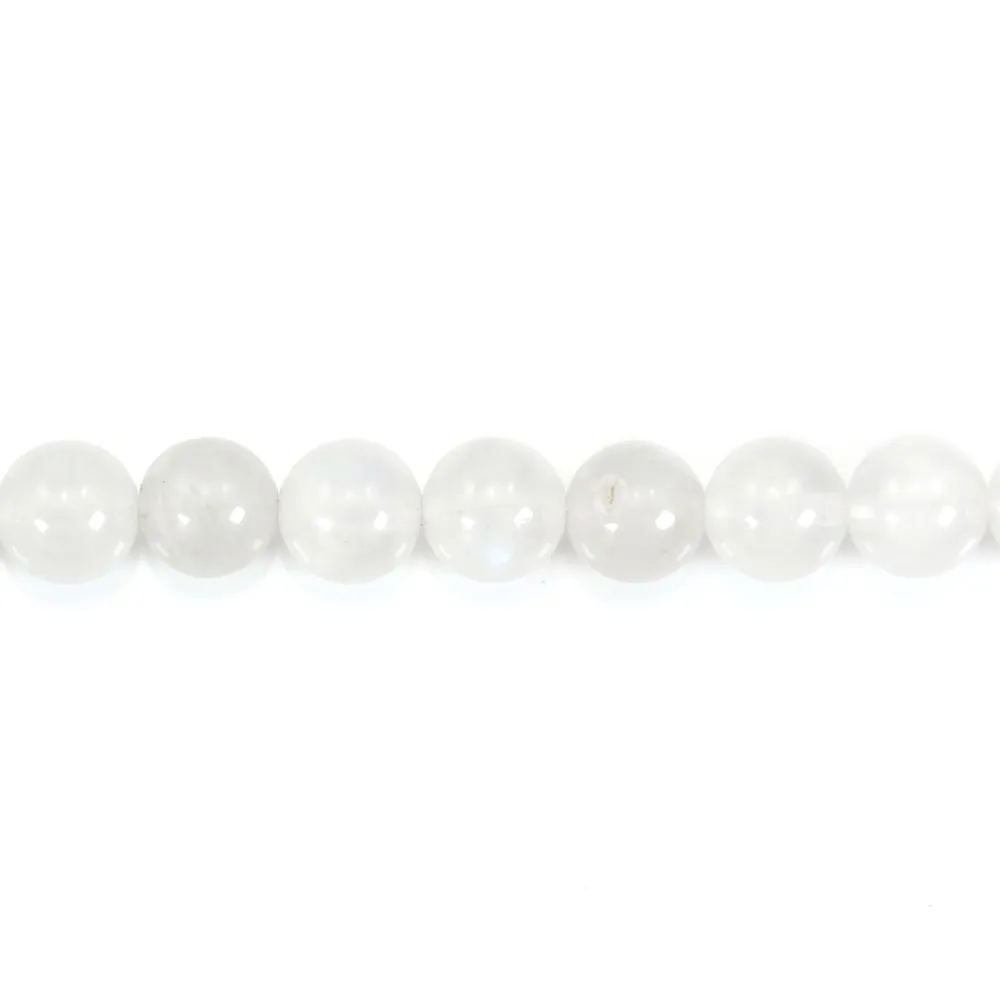Pierre de Lune Ronde 5mm x 5 pcs