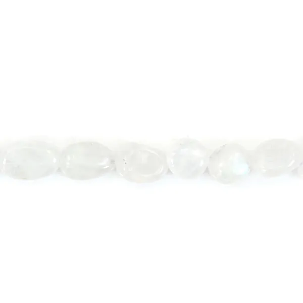 Moonstone baroque nugget 7-8mm x 40cm