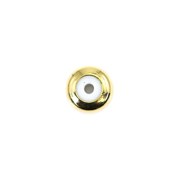 Stopper plaqué flash or 8mm 