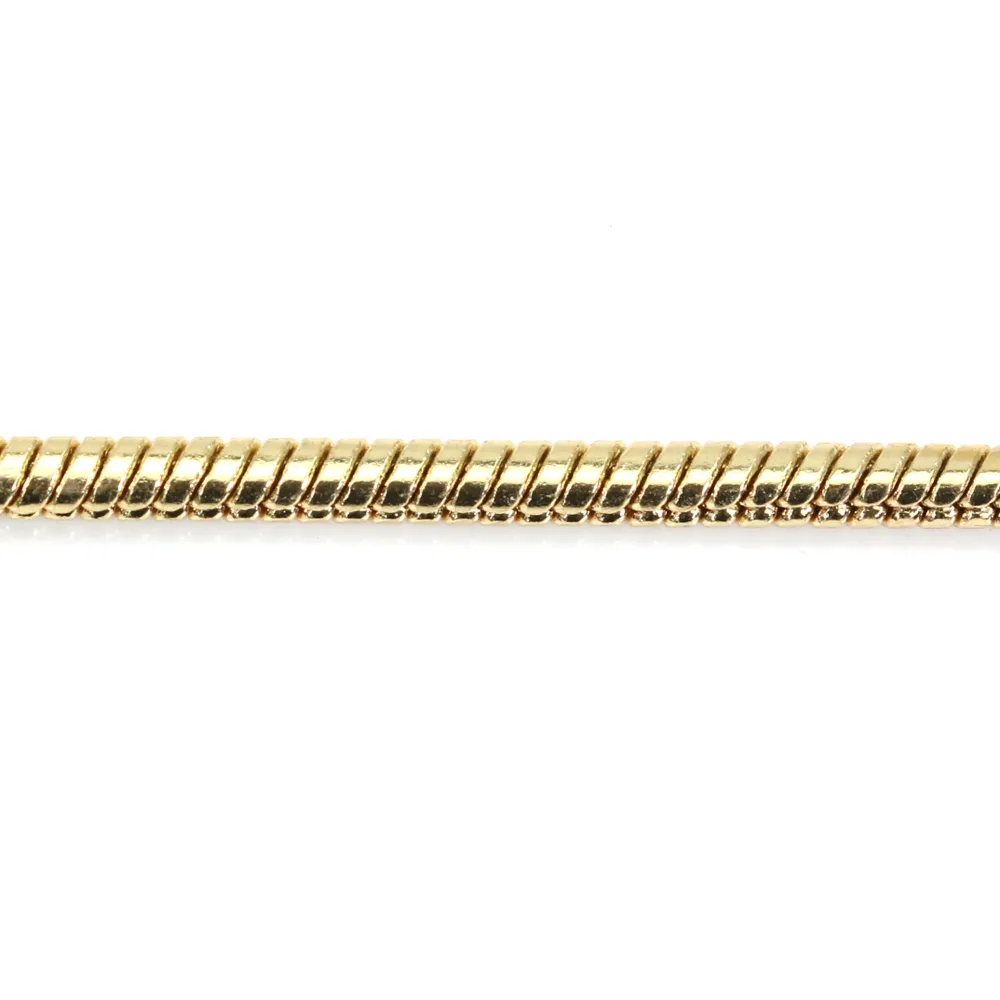 Snake chain golden flash 3mmx 1M
