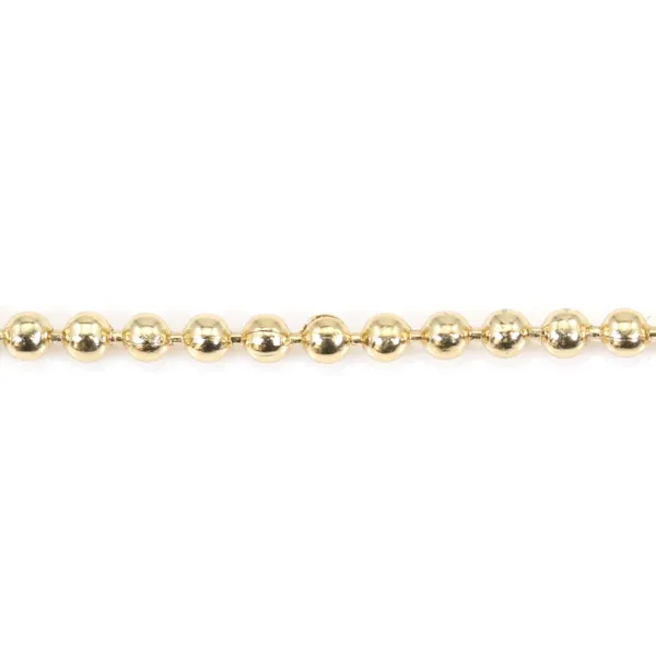 Chain golden flash small ball 1.5mm x 1M