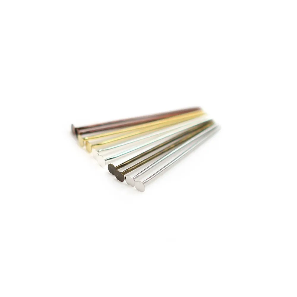 Clou tête plat 0.8x20mm x 200pcs
