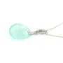 Clip per ciondolo in strass argento 925 16mm x 1pc