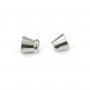 Silver  tone Magnetic clasp 11x17mm x1pc