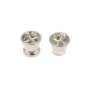 Silver  tone Magnetic clasp 11x17mm x1pc