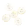 Donut Nacre Blanc 20mm x 1pc
