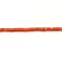 Agate teinte bleu 3mm x 40 cm