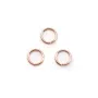 Anneaux ouvert en gold filled 14 carats rosé 0.64x6mm x 10pcs