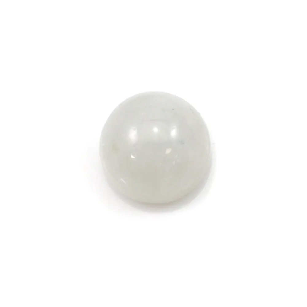Cabochon pierre de lune rond 8mm x 1pc