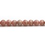 Rhodochrosite Round 4mm A x 40cm 