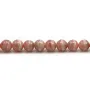 Rhodochrosite Ronde 4mm A x 40cm 