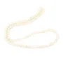 Perles d'eau douce blanche irrégulière 3-4mm x 40cm