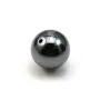 Hématite semi-percé 8mm x 2pcs